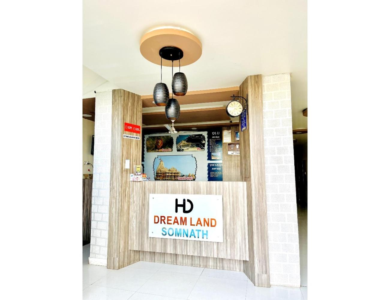 Hotel Dreamland, Somnath view 2
