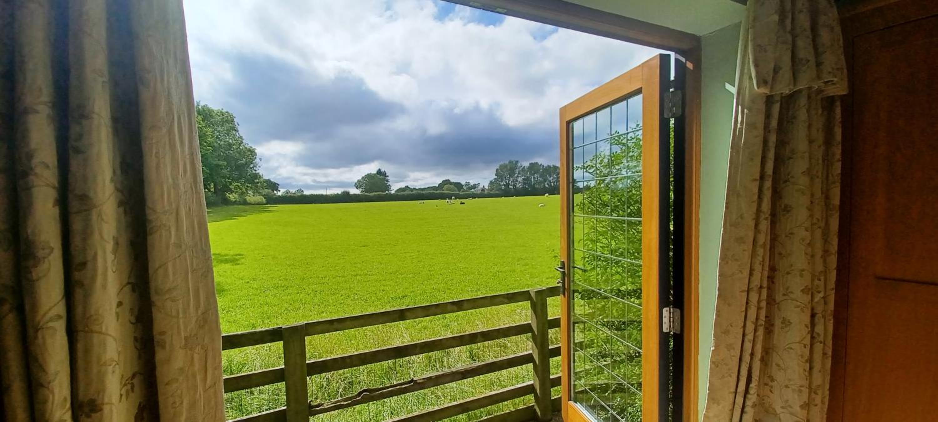 The Old Telephone Exchange - surrounded by fields!