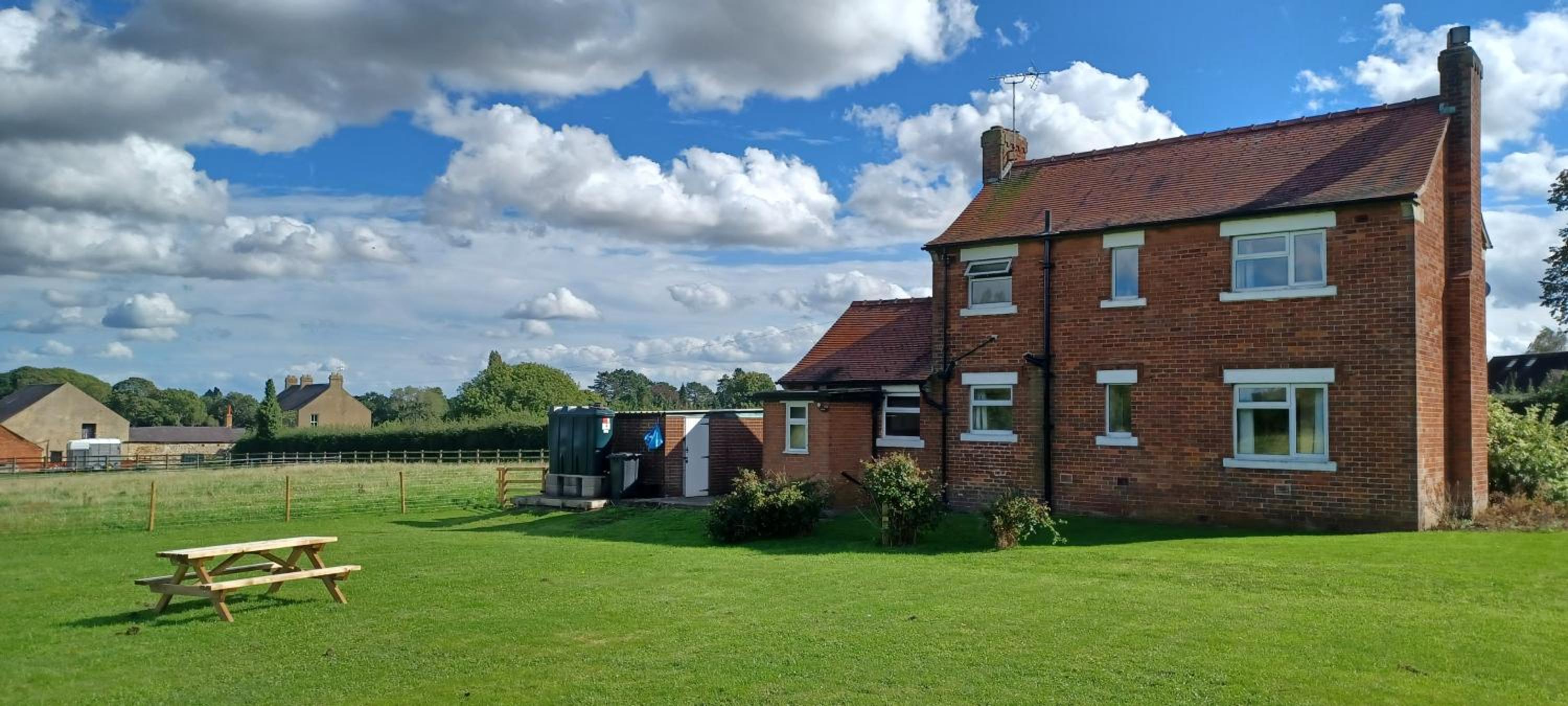 Little Harries Cottage - surrounded by open fields view 2