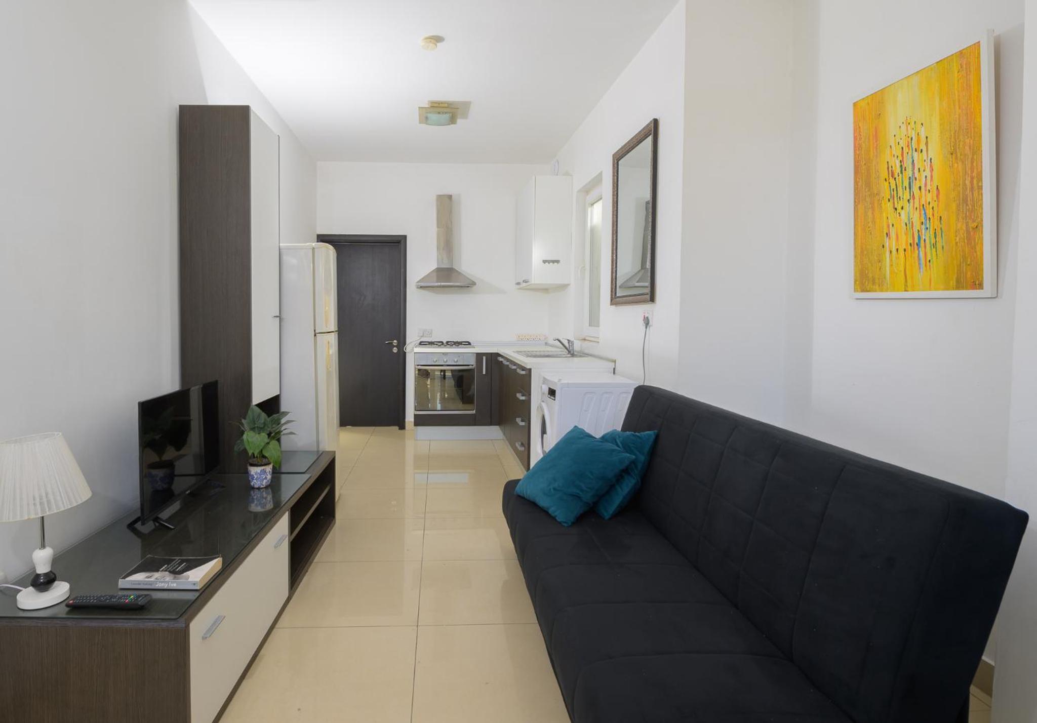 Stylish Saint Julians 1 bedroom Penthouse with Terrace in the city centre with Seaview photo 3
