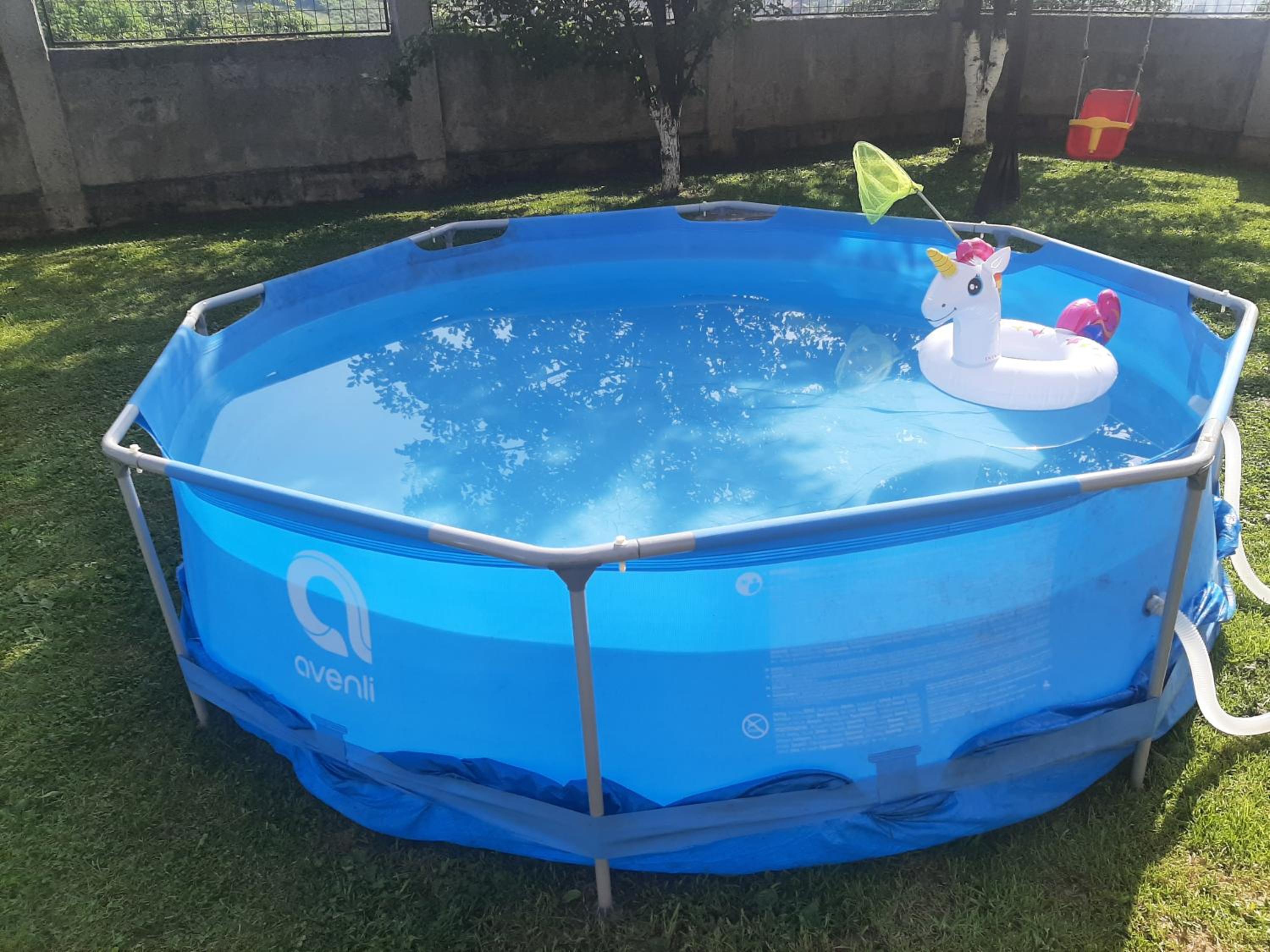 Summer, pool and garden