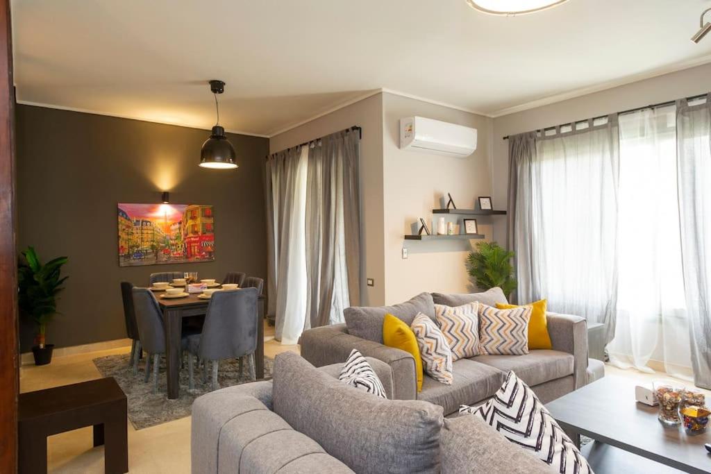 Wide Garden View 2BR New Cairo