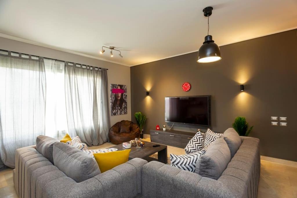 Wide Garden View 2BR New Cairo