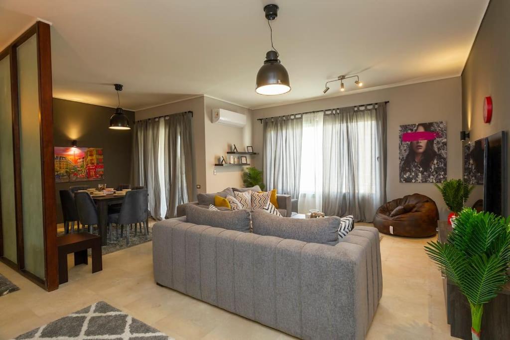 Wide Garden View 2BR New Cairo