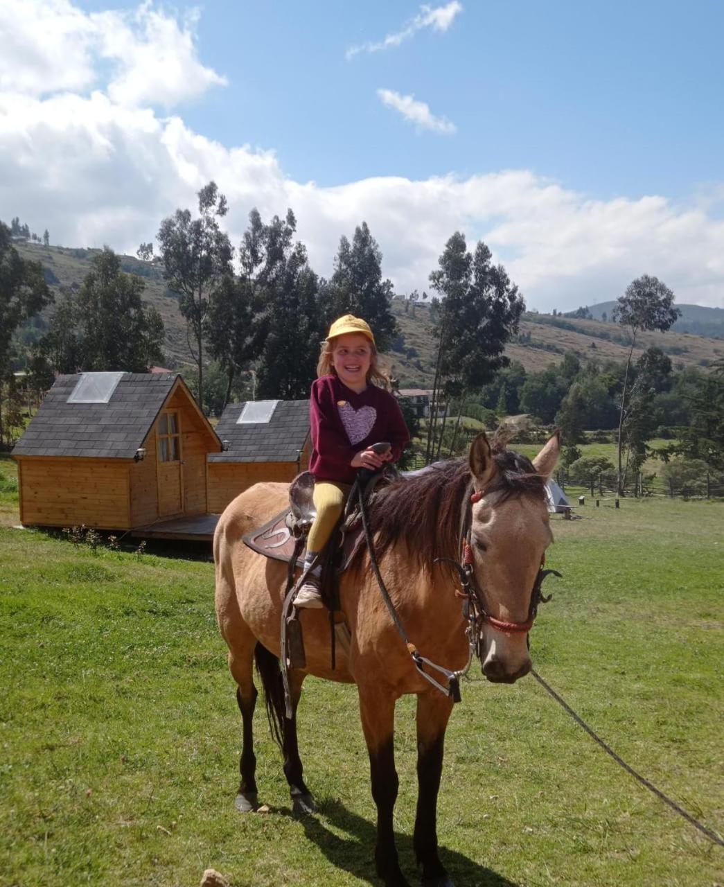 Hospedaje Guatavita cabaña tippie