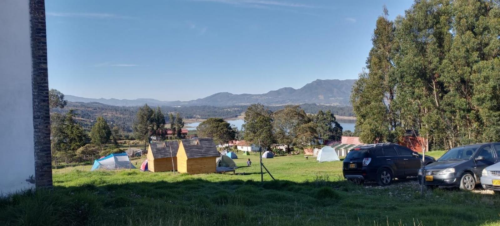 Hospedaje Guatavita cabaña tippie