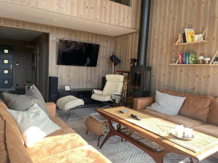 Modern cabin with a beautiful view – Near Risør