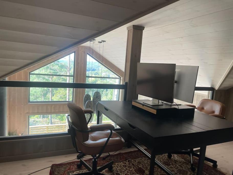 Modern cabin with a beautiful view – Near Risør