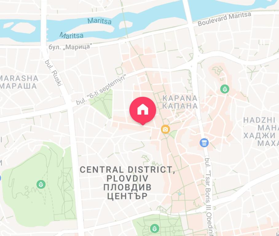 Top Centre Plovdiv Apt. With Parking for 4 Guests