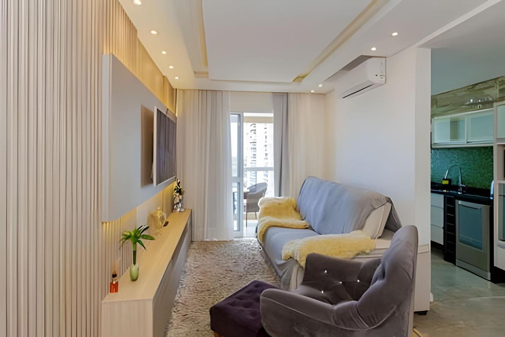 Apartamento 3 quartos com ar-condicionado acomoda até 12 pessoas