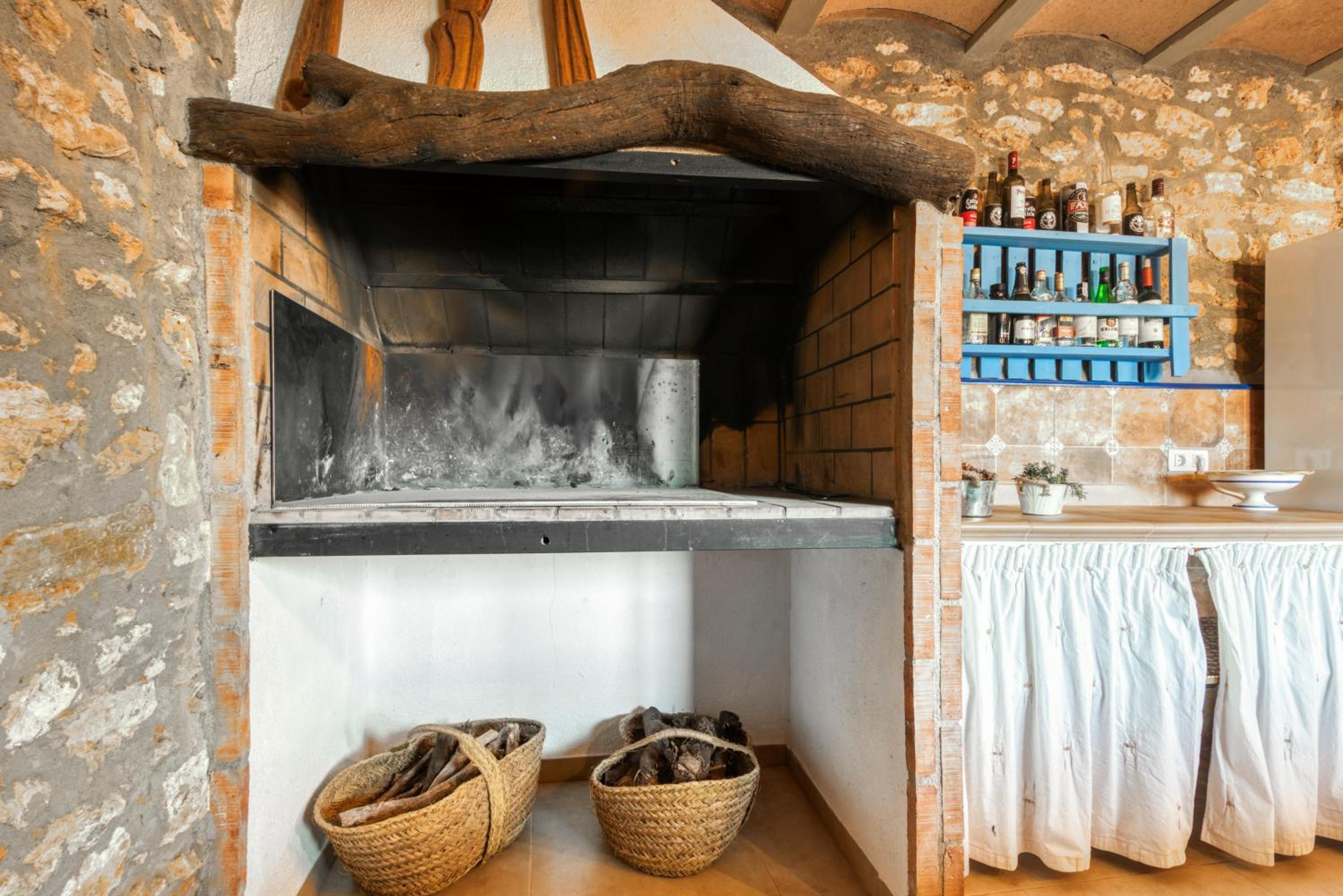 Luxe Mediterranean Masia BBQ Pool Chillout