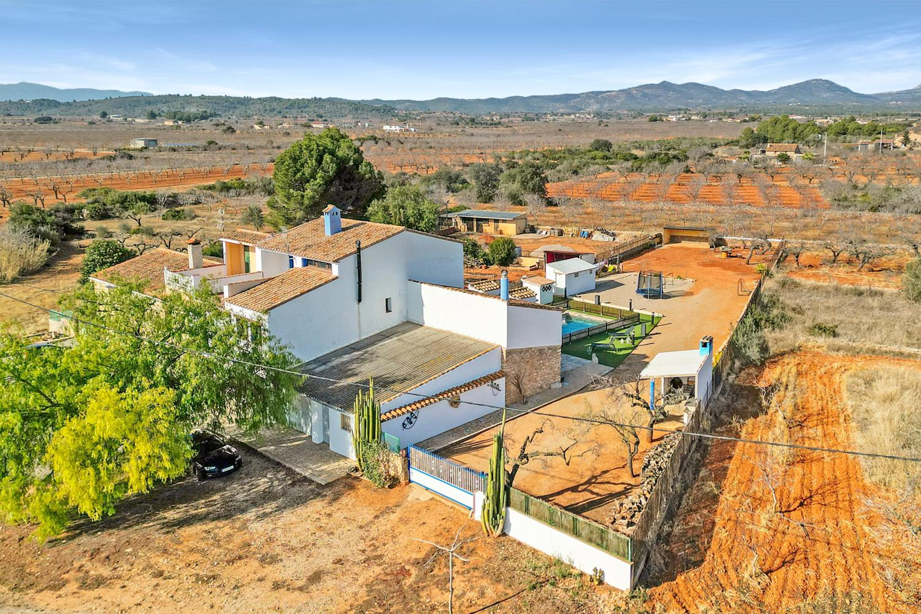 Luxe Mediterranean Masia BBQ Pool Chillout