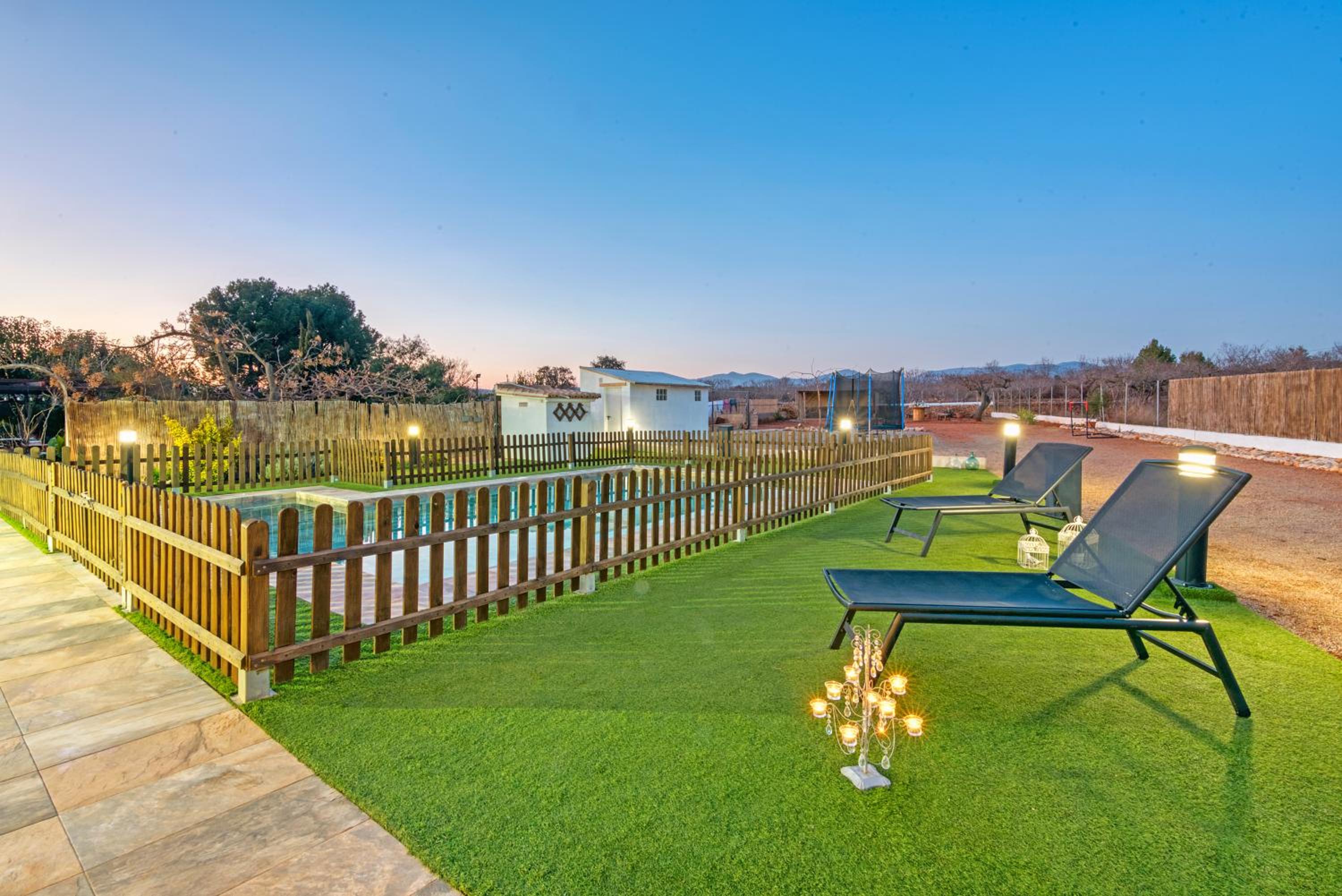 Luxe Mediterranean Masia BBQ Pool Chillout