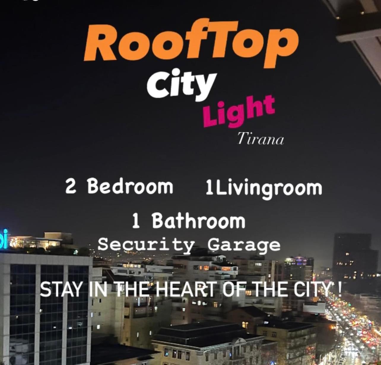 Rooftop City Light Tirana