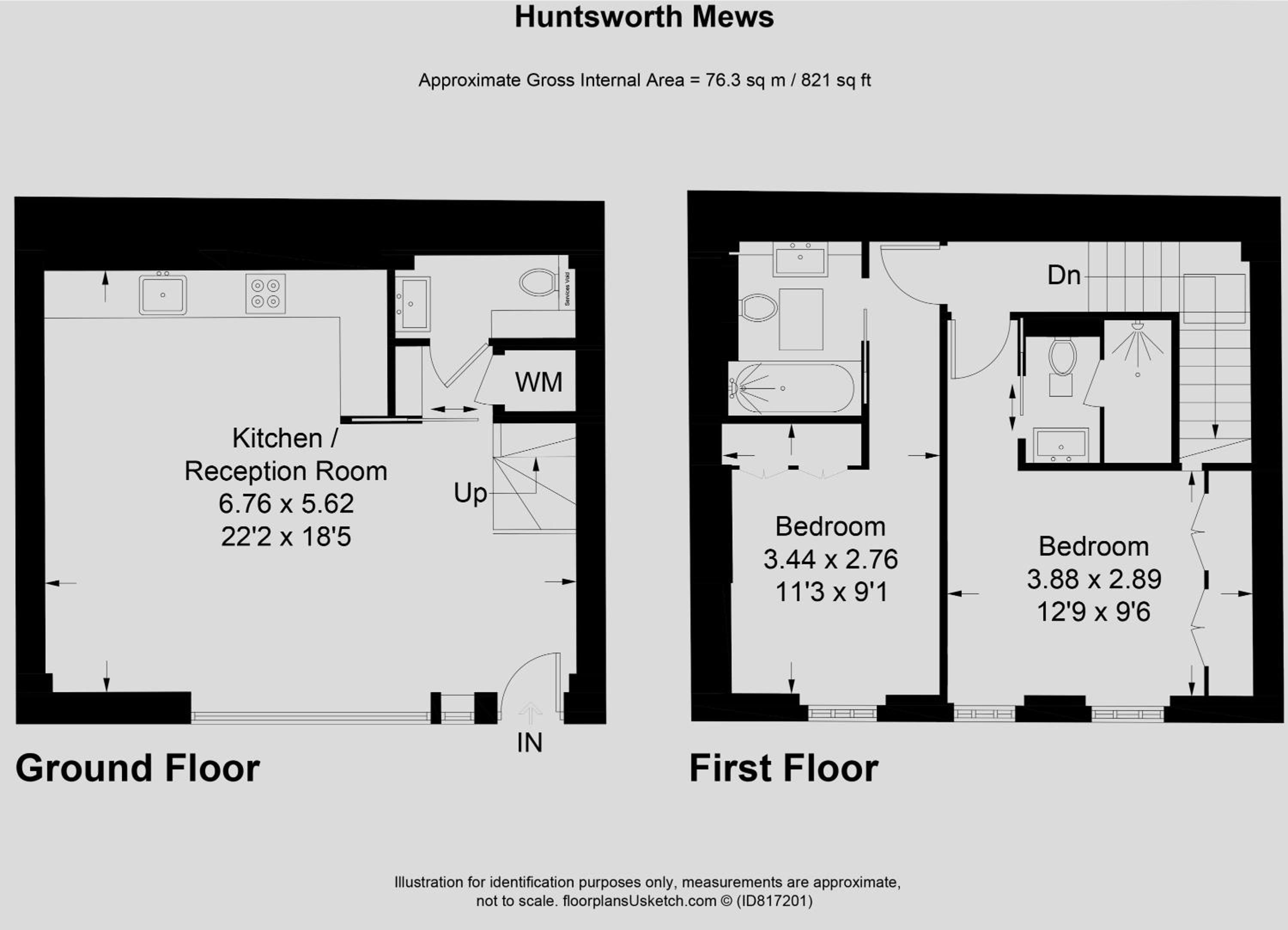 Homely 2-Bed House by Regents Park
