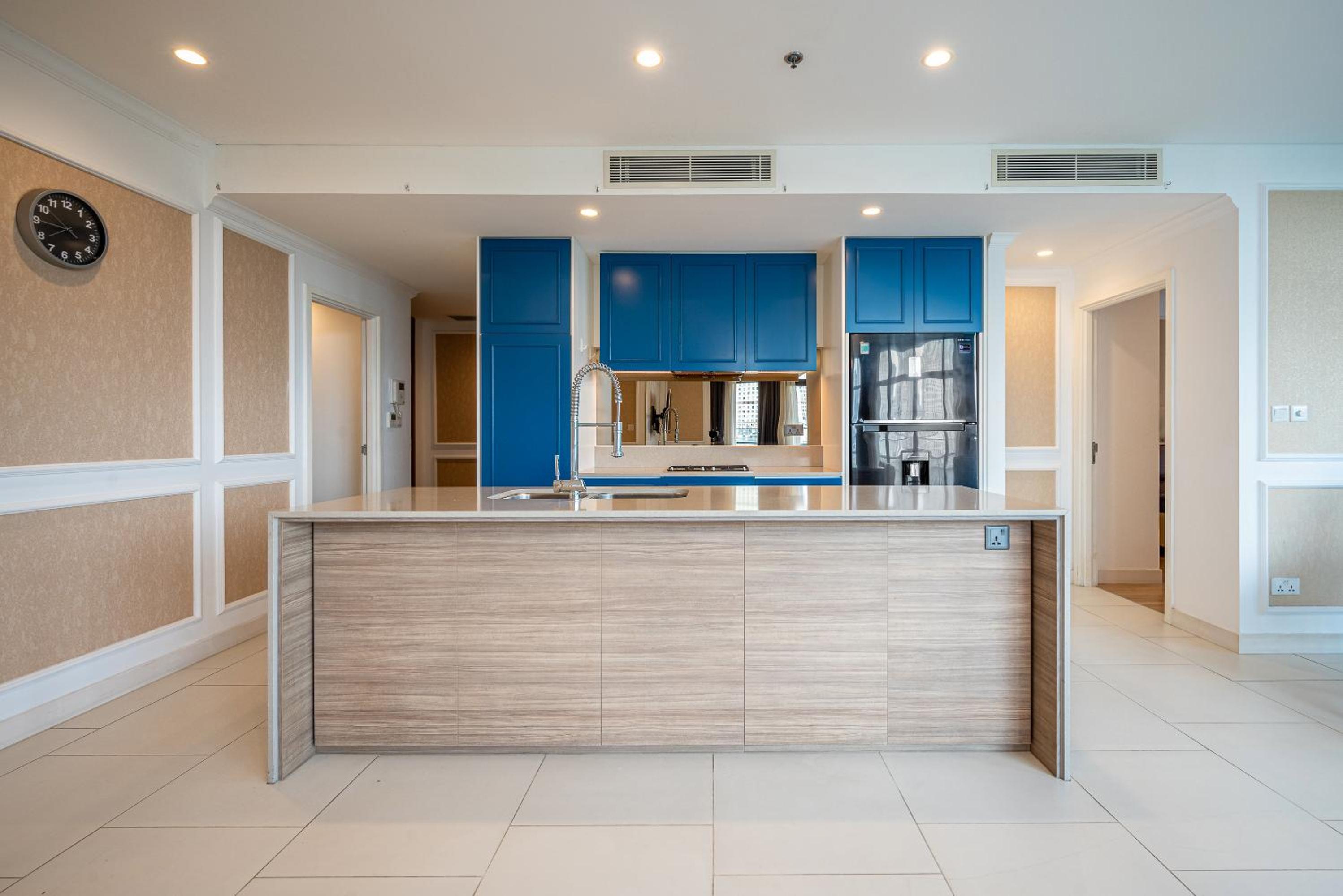 Căn hộ 2 phòng ngủ 2 phía 108 sqm có bancony rộng tại City garden
