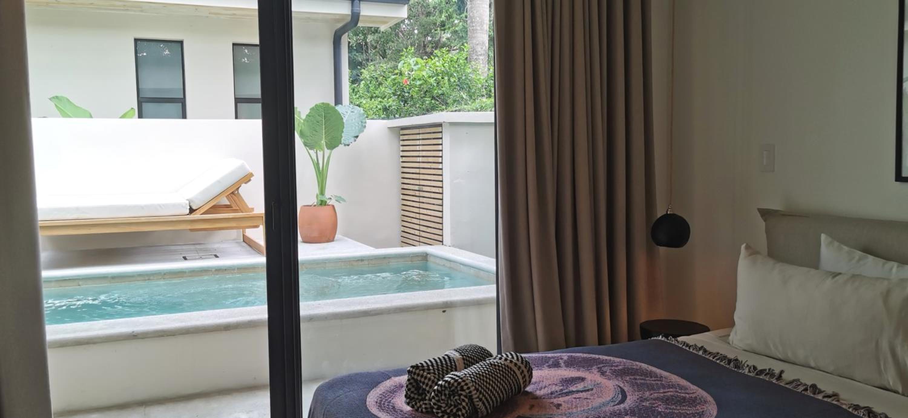Casa Remy - Walk to the Beach and stay in a private compound! Pool, Kitchen, AC, Wi-Fi