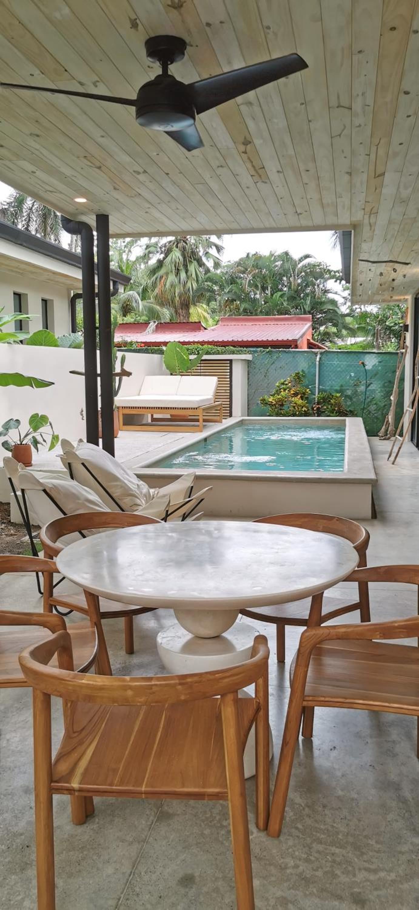 Casa Remy - Walk to the Beach and stay in a private compound! Pool, Kitchen, AC, Wi-Fi