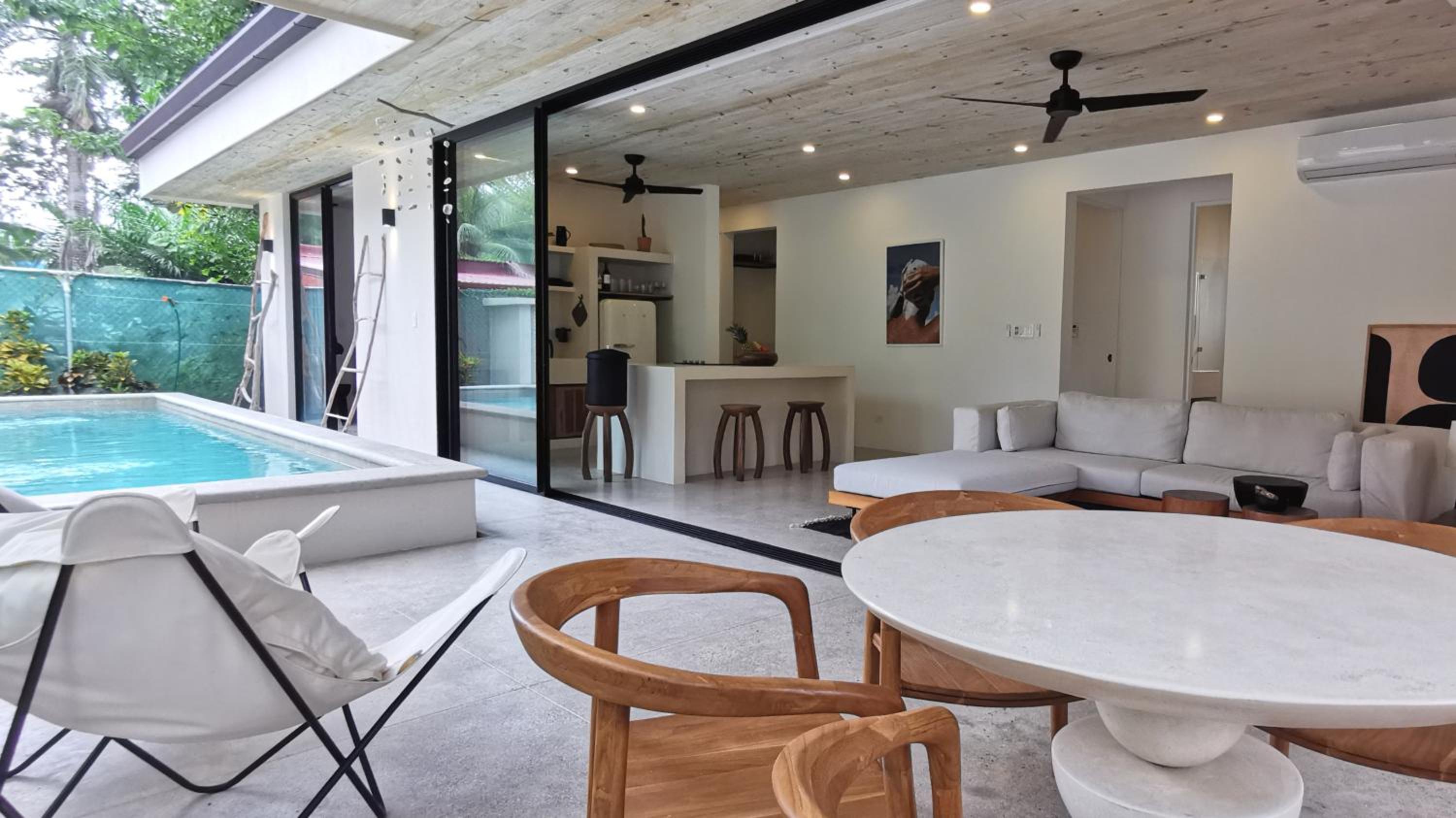Casa Remy - Walk to the Beach and stay in a private compound! Pool, Kitchen, AC, Wi-Fi