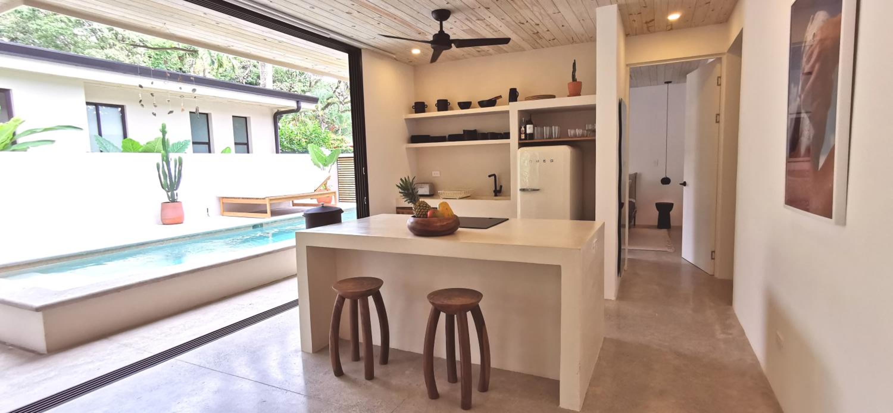 Casa Remy - Walk to the Beach and stay in a private compound! Pool, Kitchen, AC, Wi-Fi