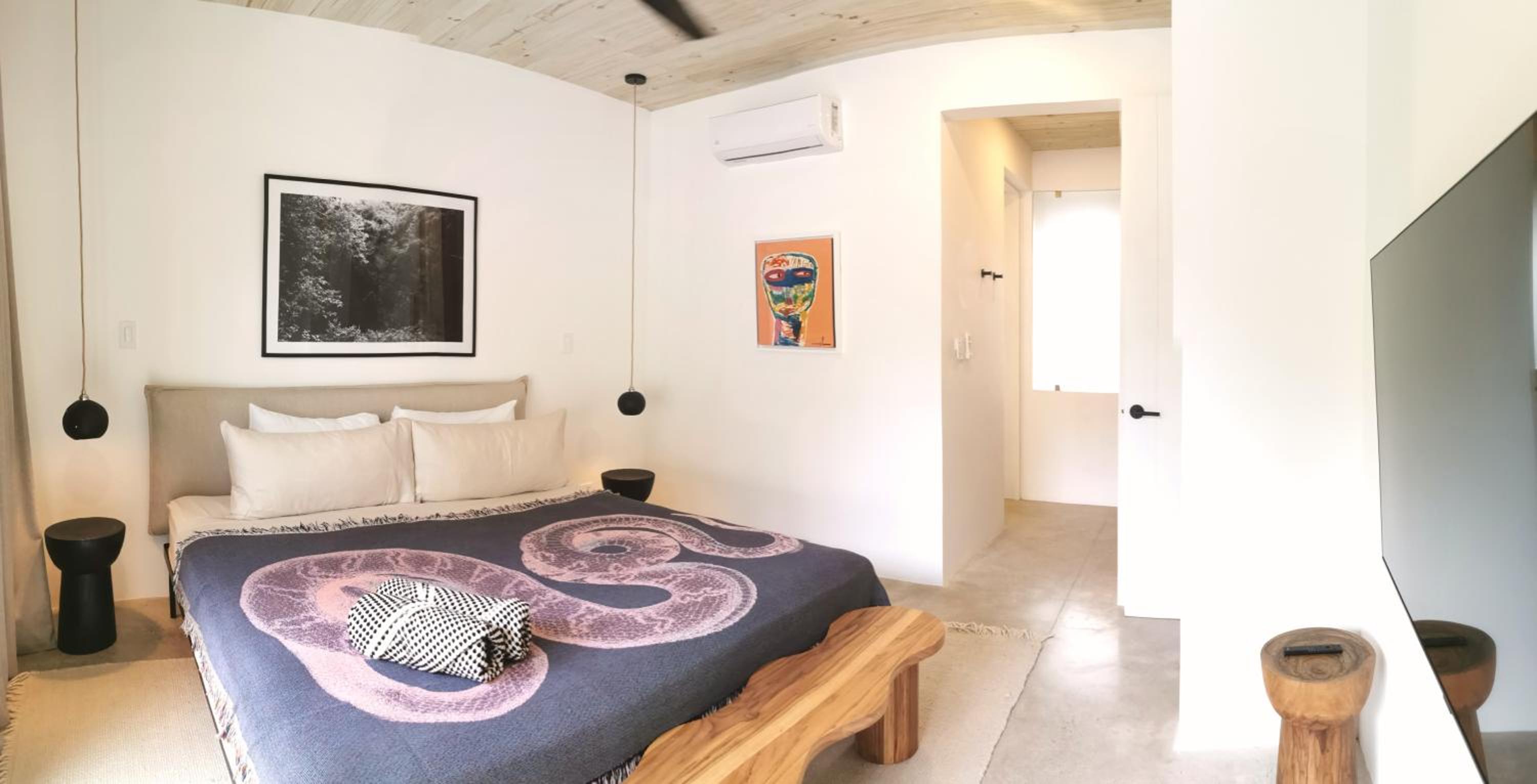 Casa Remy - Walk to the Beach and stay in a private compound! Pool, Kitchen, AC, Wi-Fi