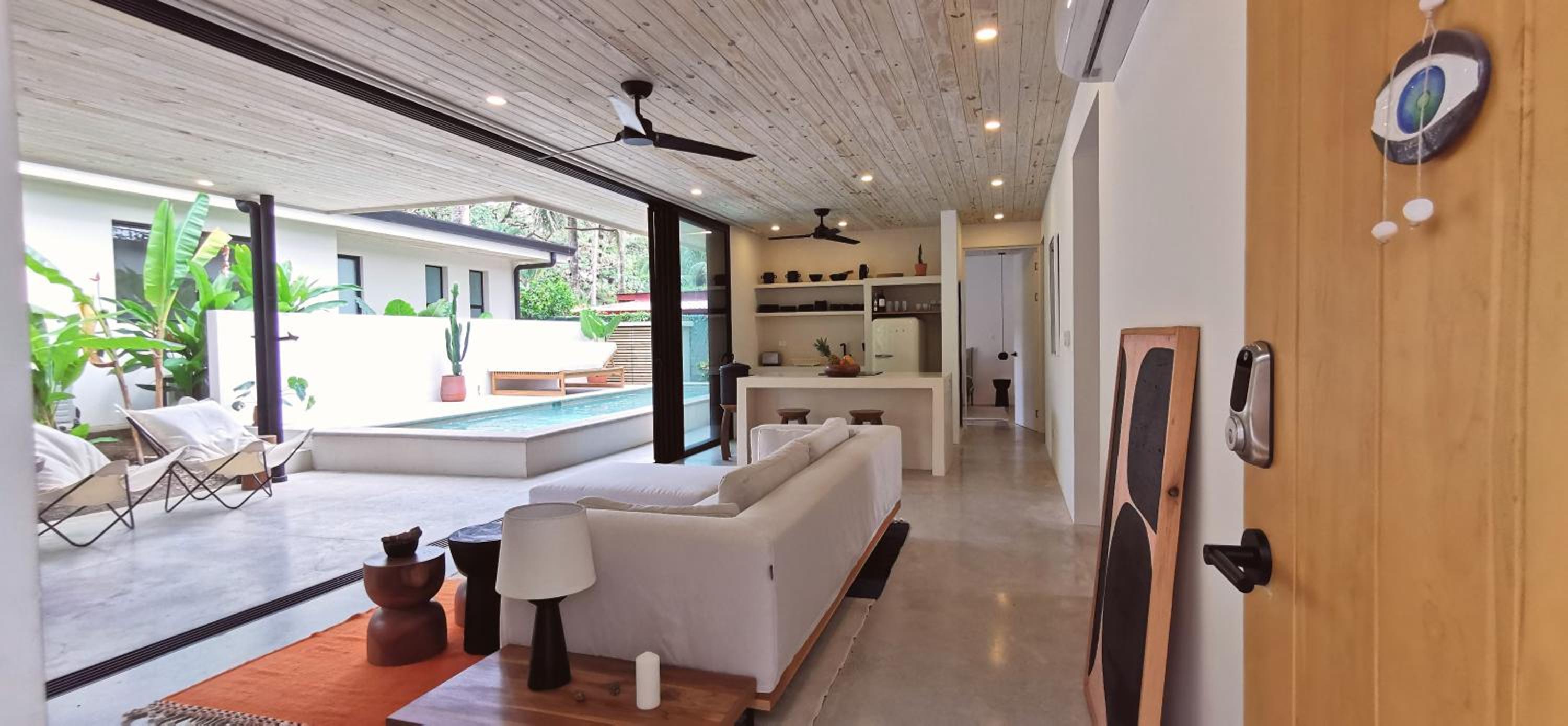 Casa Remy - Walk to the Beach and stay in a private compound! Pool, Kitchen, AC, Wi-Fi