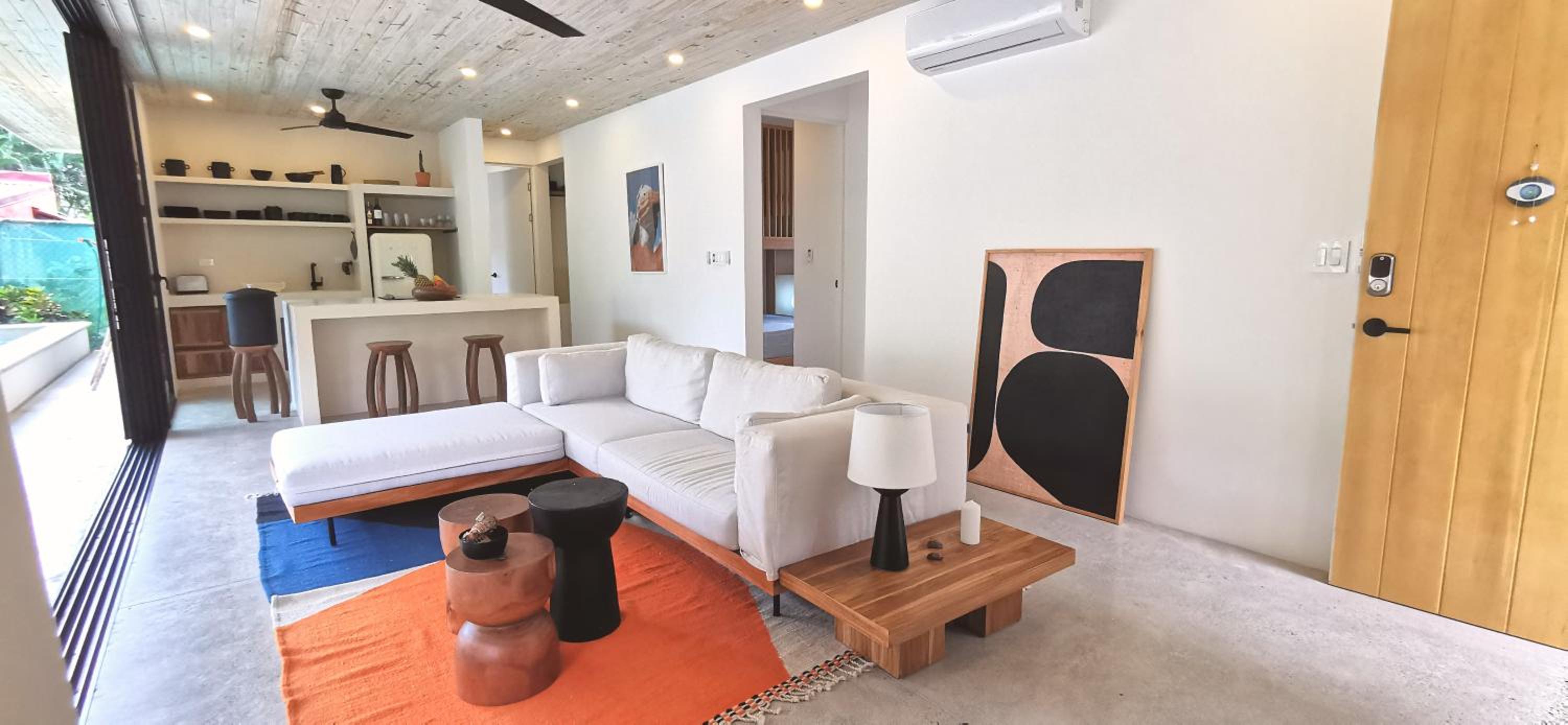 Casa Remy - Walk to the Beach and stay in a private compound! Pool, Kitchen, AC, Wi-Fi