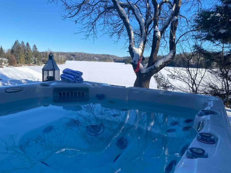 Luxury Panoramic View Waterfront-SPA-Games-Mont Tremblant