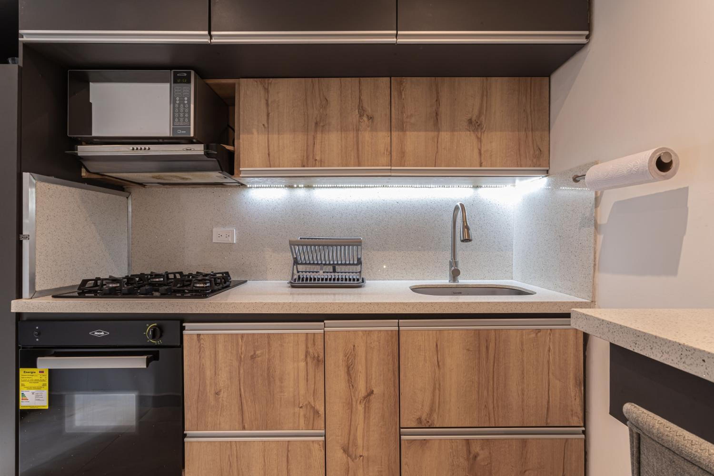 Cozy Apartment with A/C in North Medellin.