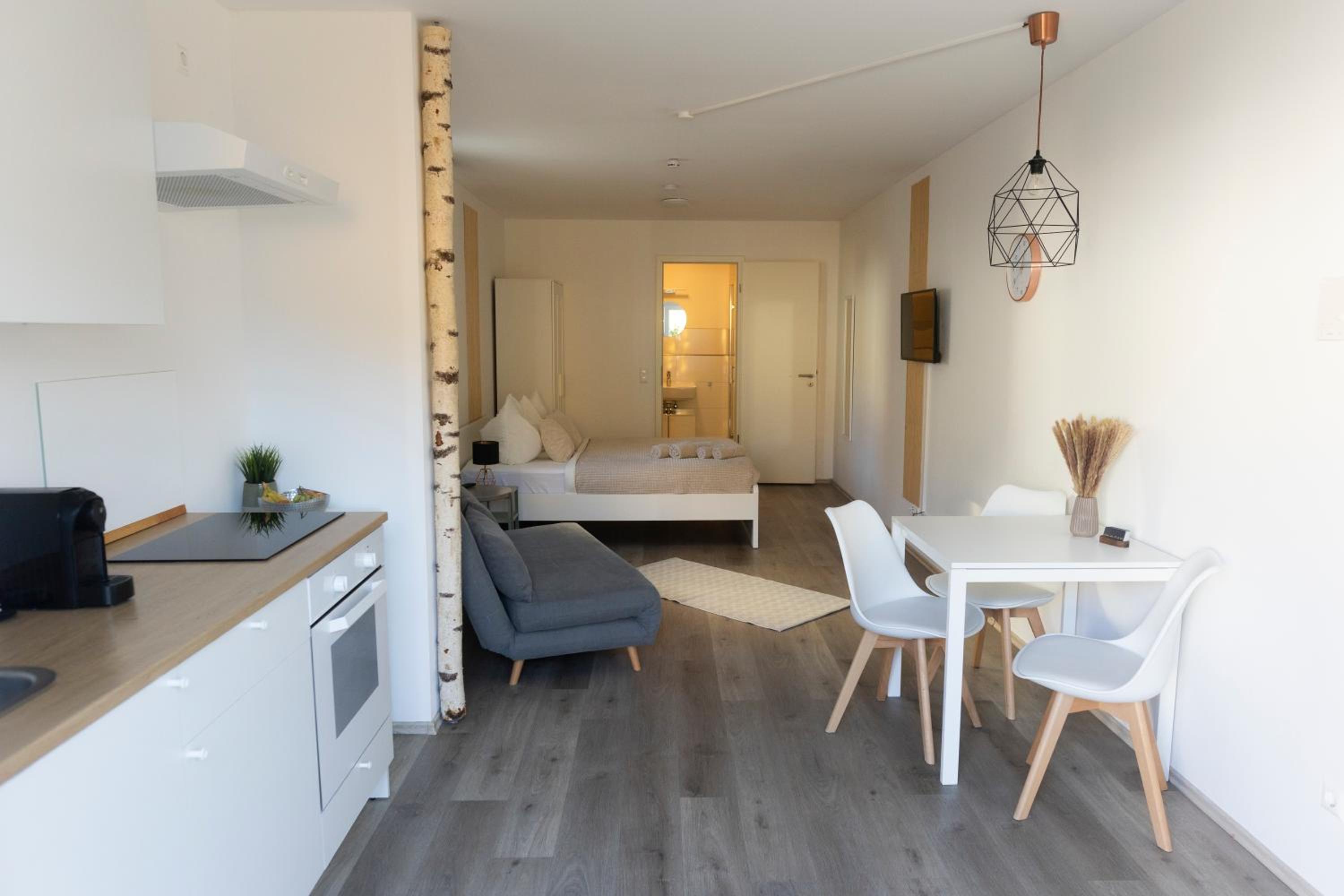 HUGOS Studio Apartment en Bensheim — hotel room