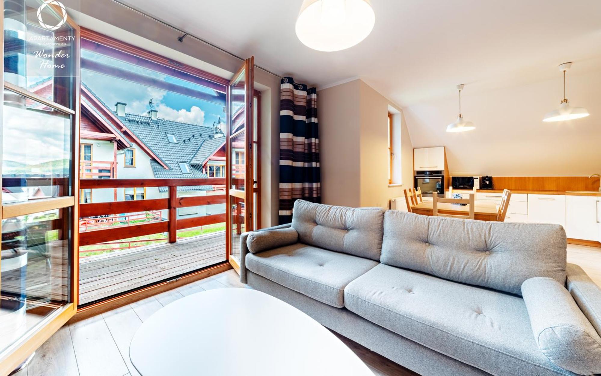 Wonder Home - Domki górskie na osiedlu dozorowanym, z kominkami i placem zabaw