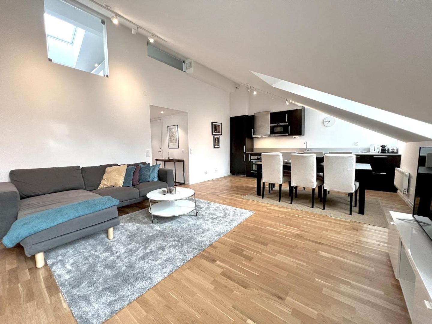 Big Bright Loft on Andra Långgatan Gothenburg view 2