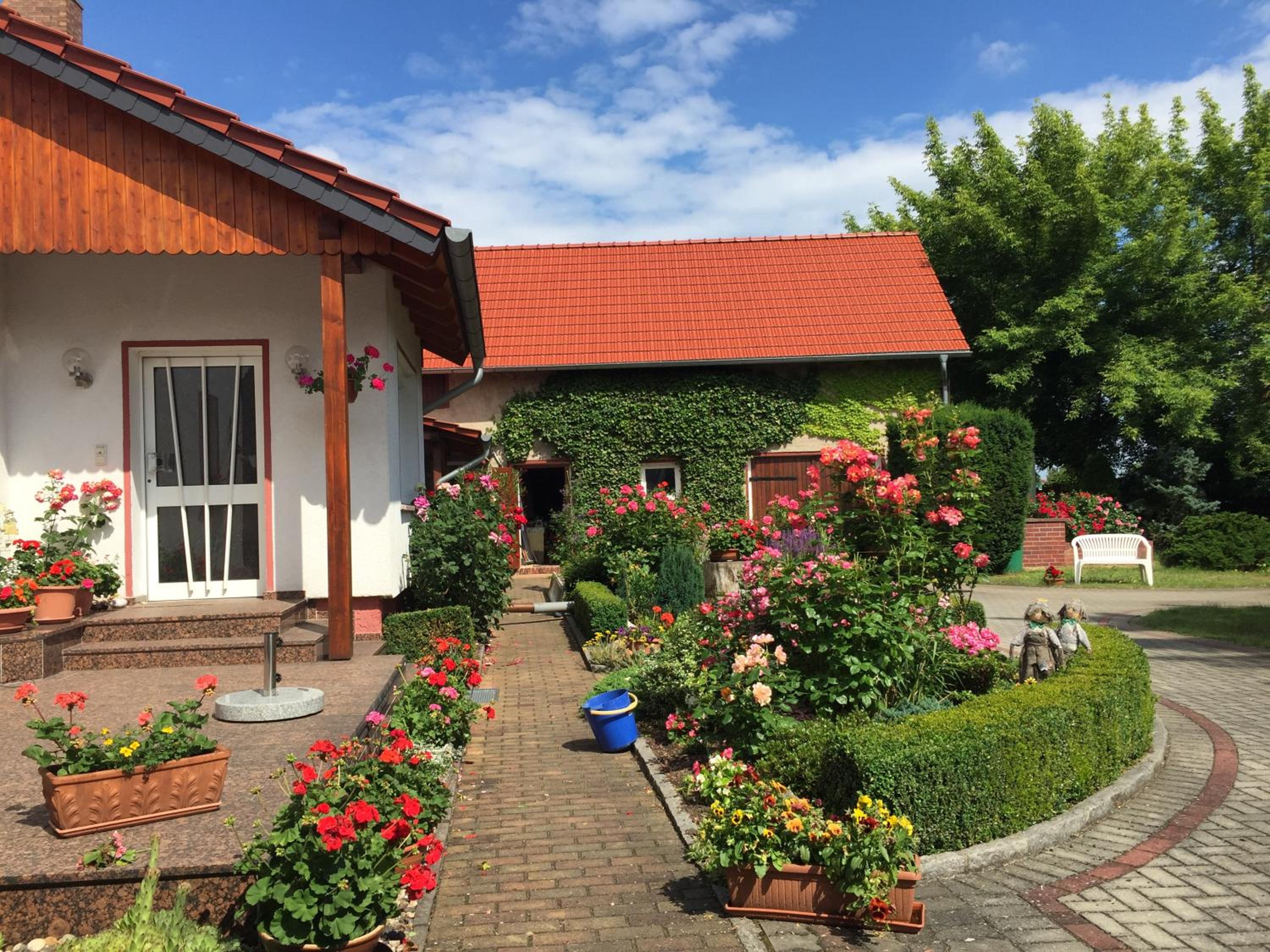 Top-moderne Ferienwohnung und Apartments auf früherem wunderschönen Bauernhof im Elbe-Elster-Kreis in Brandenburg bei Herzberg-Elster, Schönewalde, Holzdor