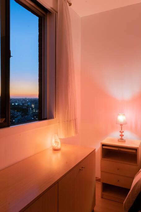 Vista panoramica piso 20, seguridad 24 hs, piscina & jardin, cochera disponible para alquilar Palermo Soho