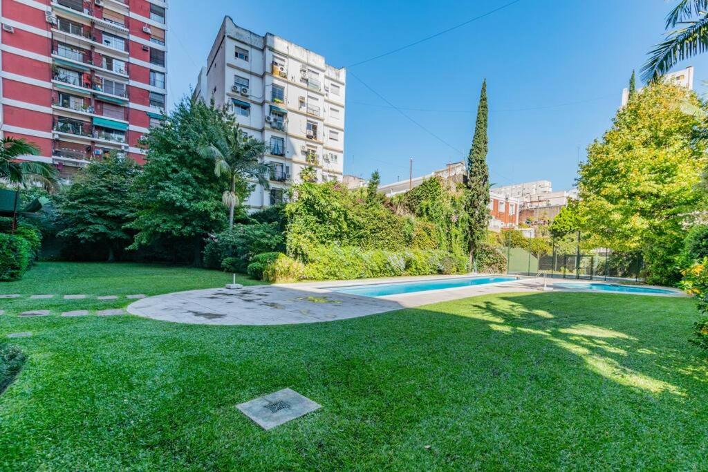 Vista panoramica piso 20, seguridad 24 hs, piscina & jardin, cochera disponible para alquilar Palermo Soho