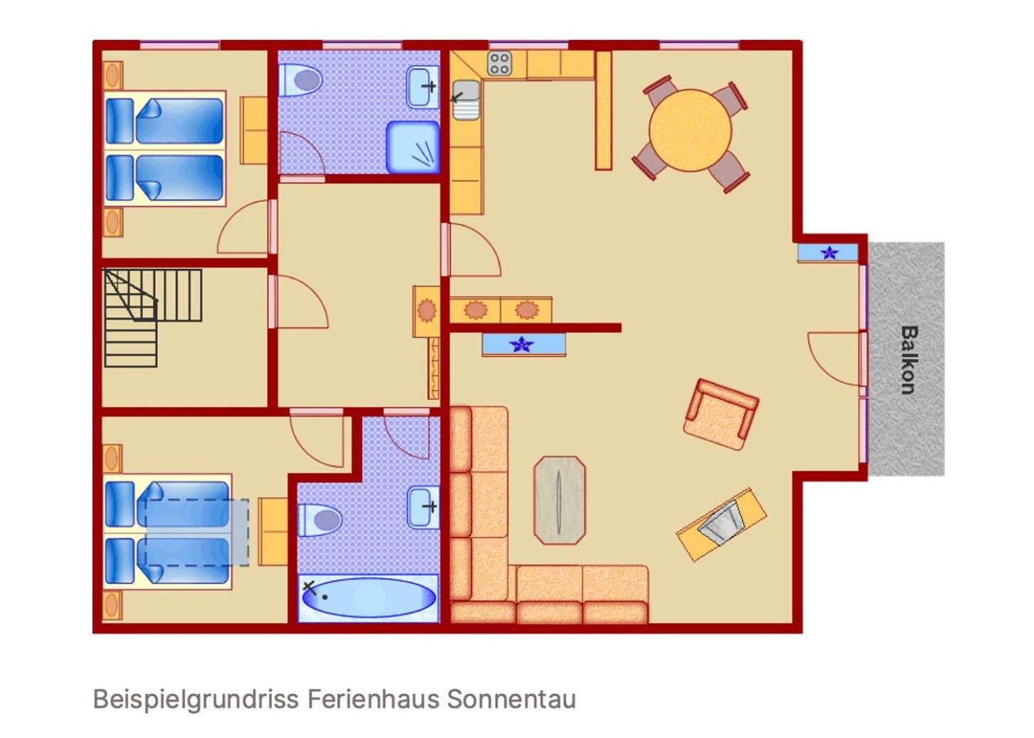 Ferienwohnung Sonnentau im Feriendorf Sonnenhang im Allgäu
