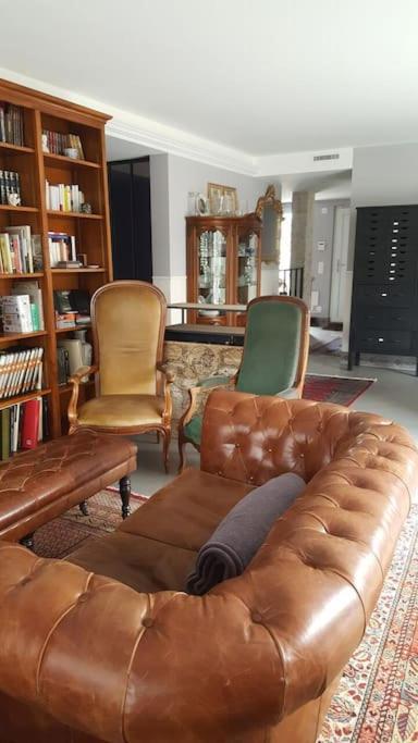 Appartement dans un jardin