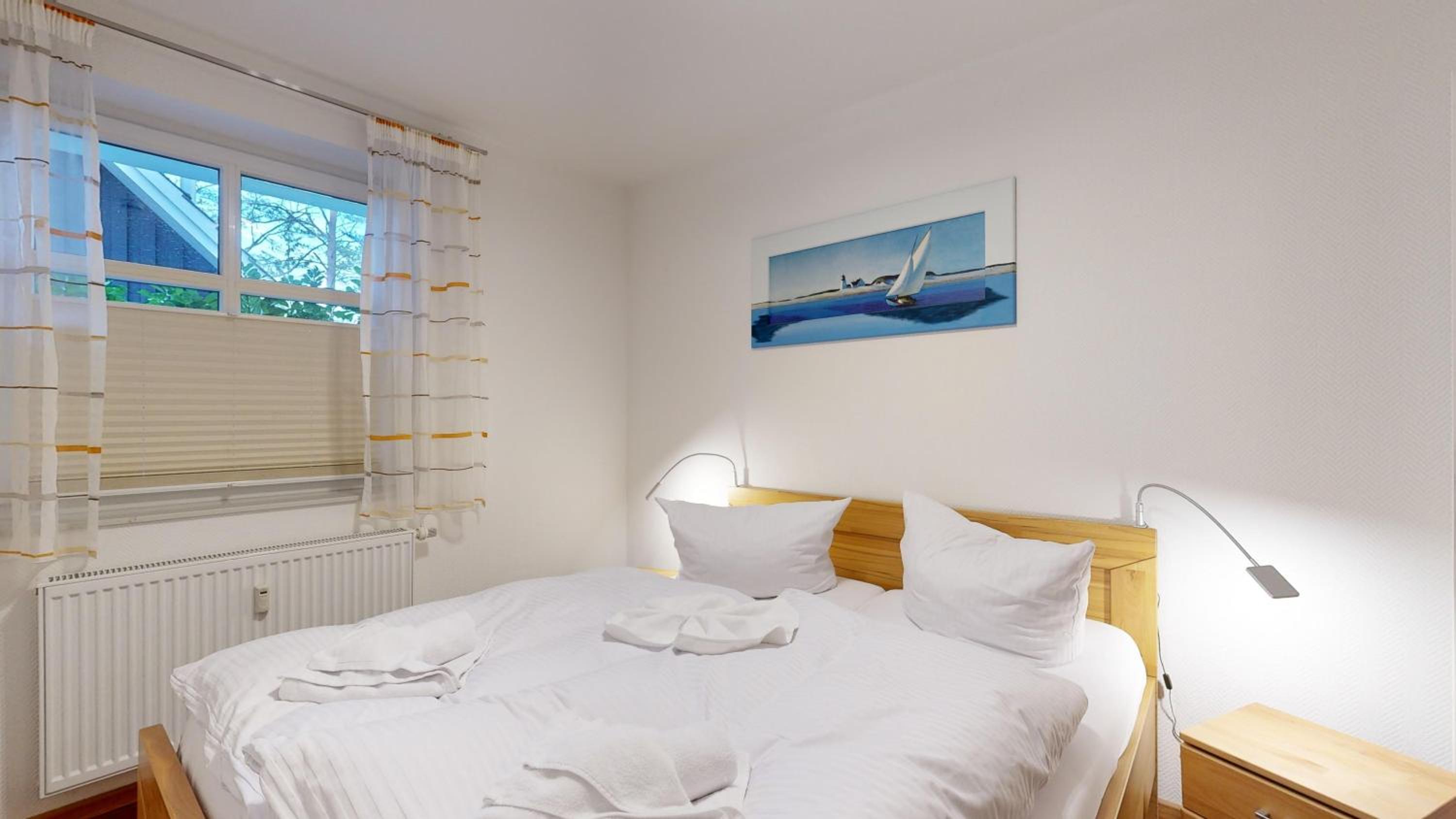 strandnahe FeWo mit 2 Schlafzimmern und Terrasse oder Balkon, Caspar David, Binz