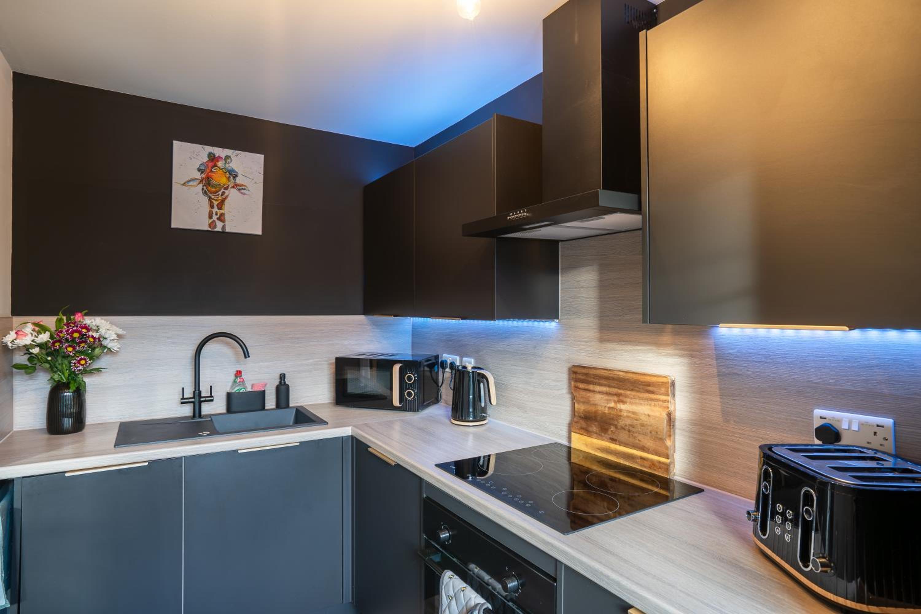 Central-1Bed Flat view 4
