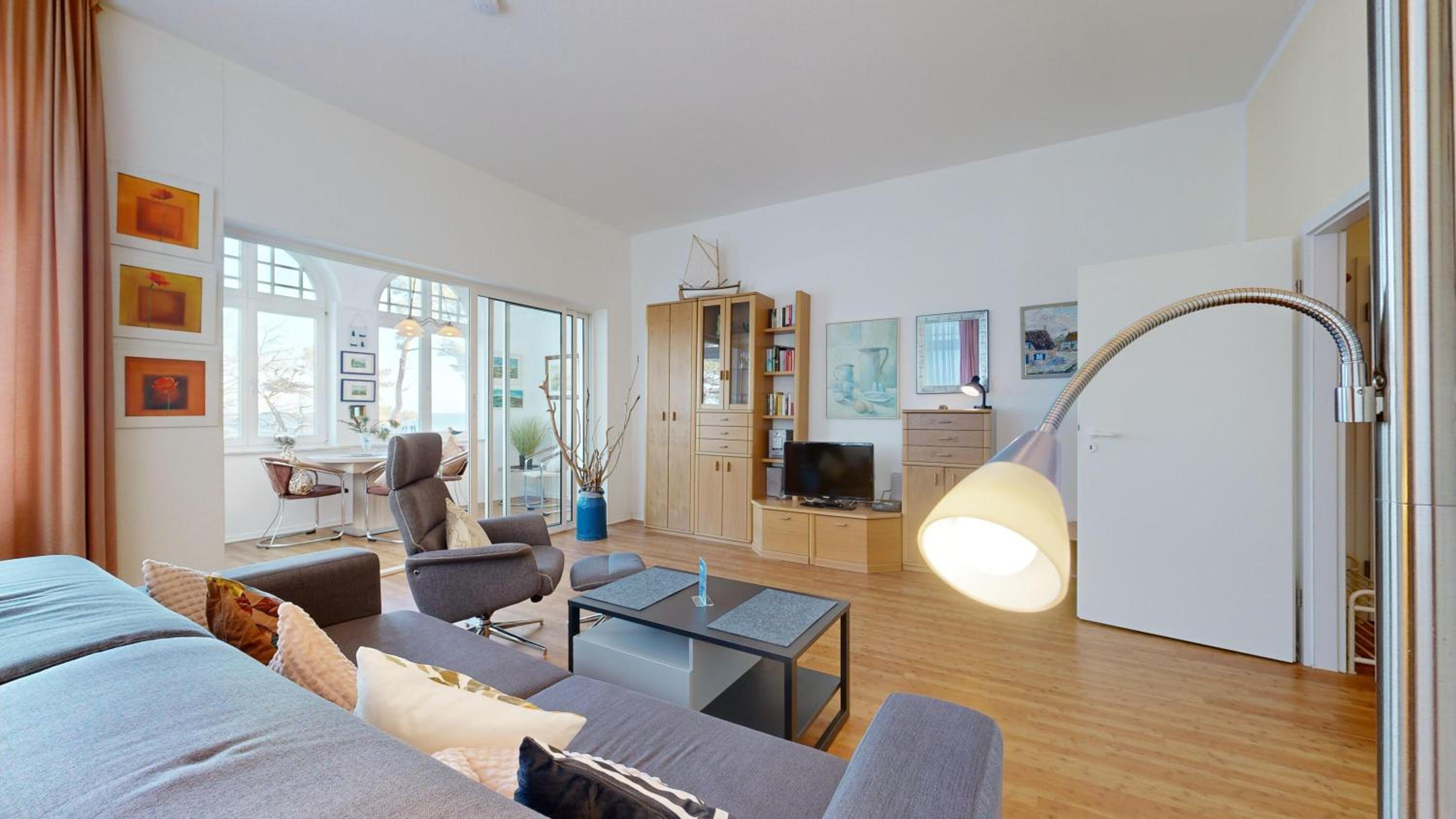 FeWo direkt am Strand mit Meerblick, Villa Sirene, Binz