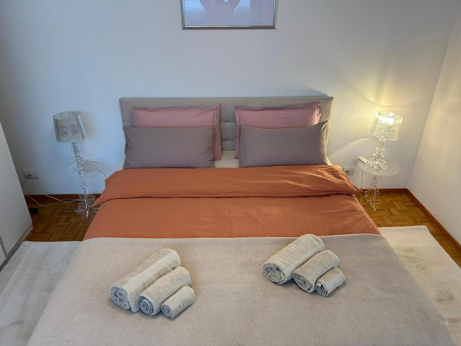 Lugano Ferienwohnung nähe vom See mit Swimmingpool & Sauna