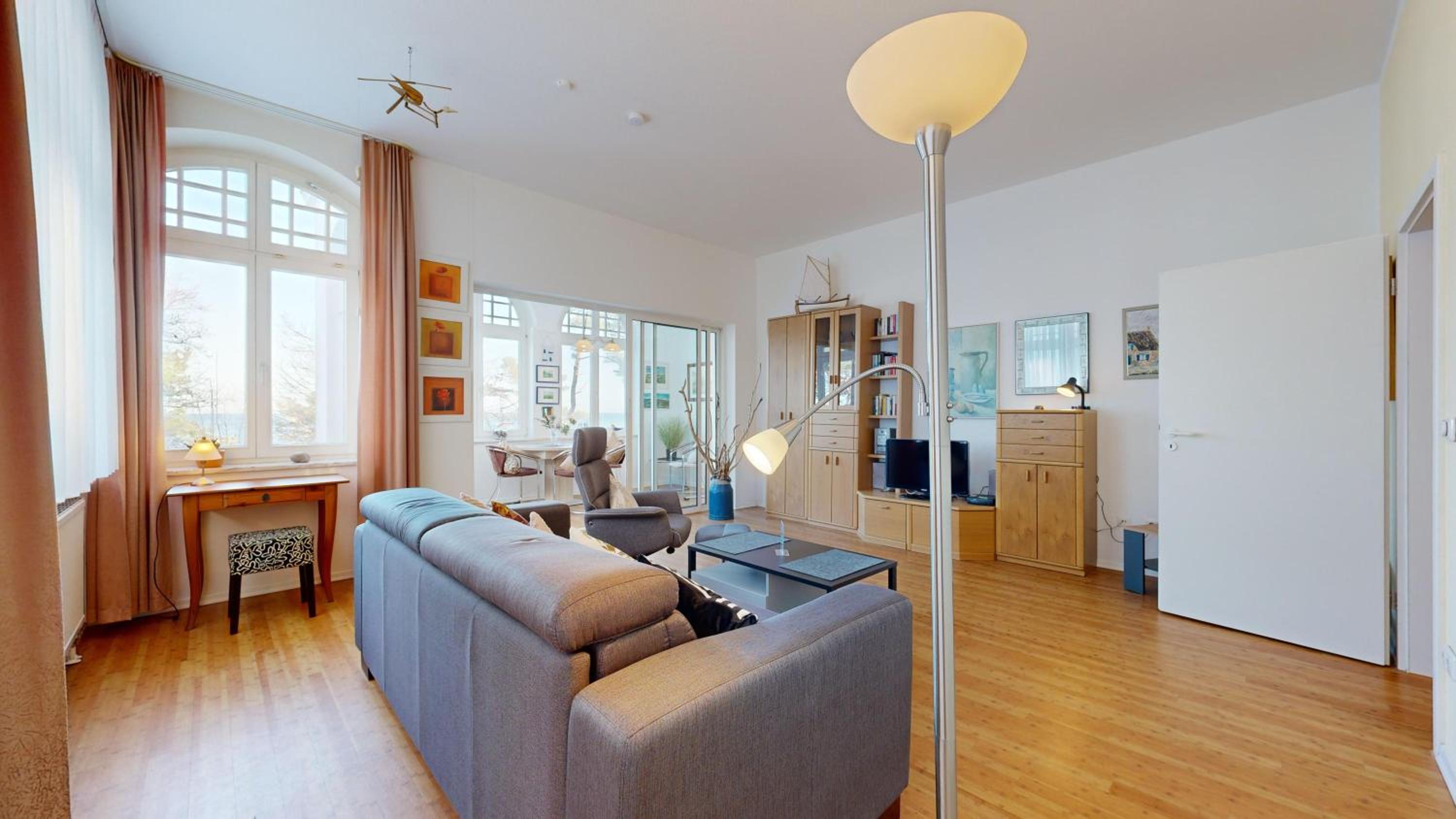 FeWo direkt am Strand mit Meerblick, Villa Sirene, Binz