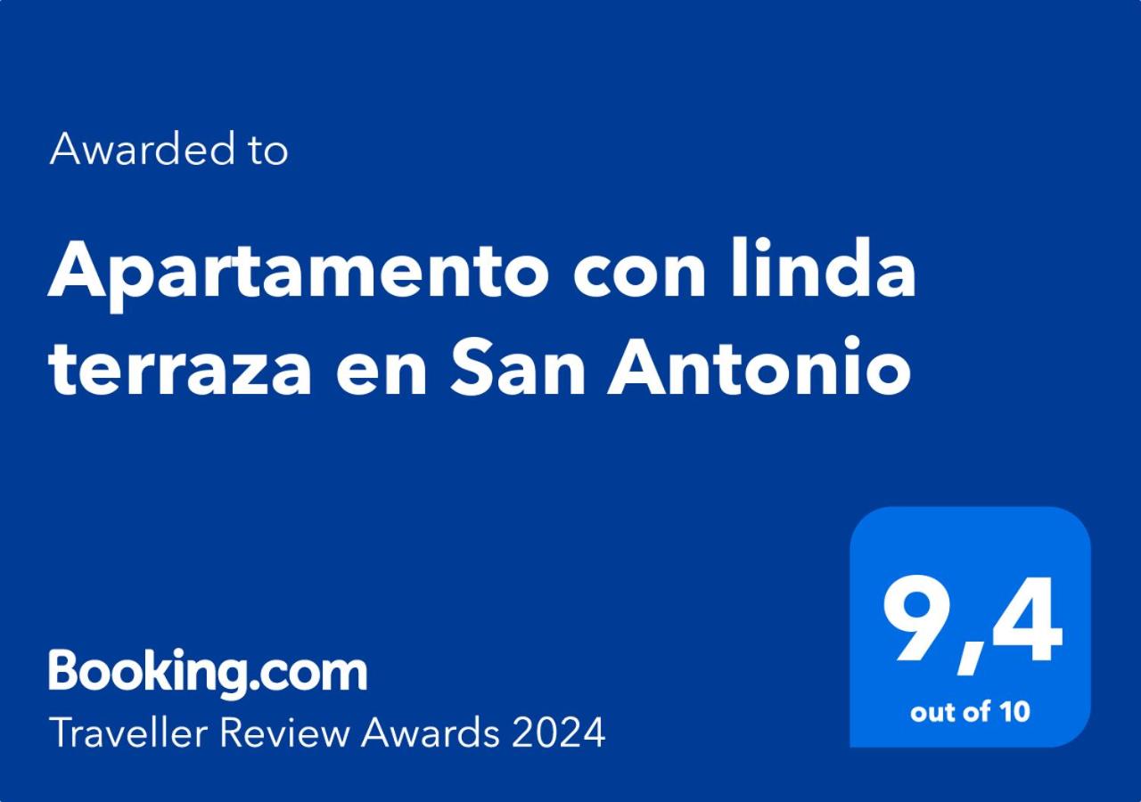 Apartamento con linda terraza en San Antonio