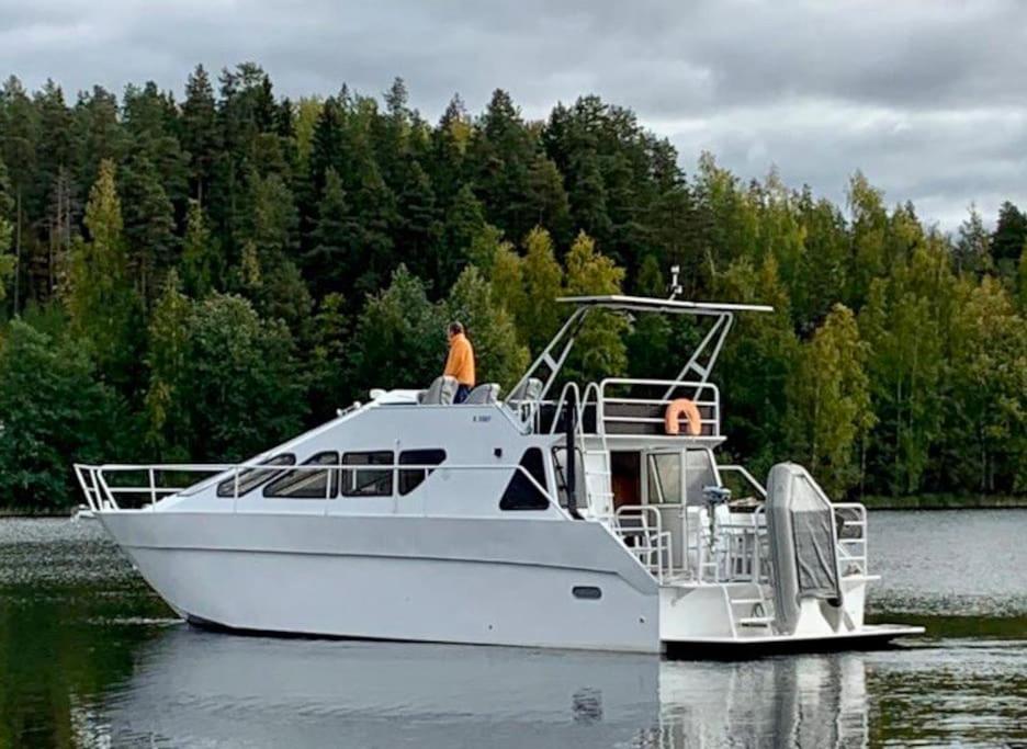 Tyylikäs vene Lahdessa