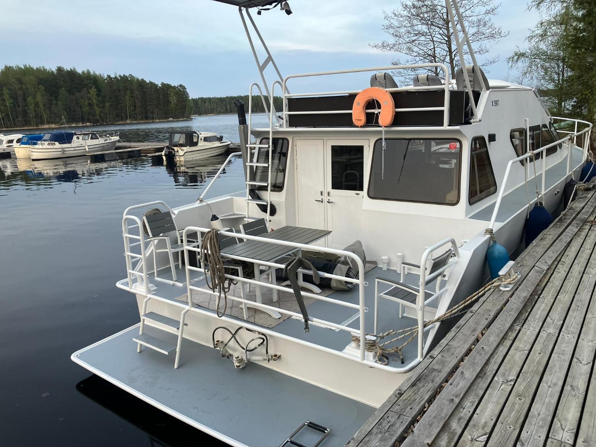 Tyylikäs vene Lahdessa