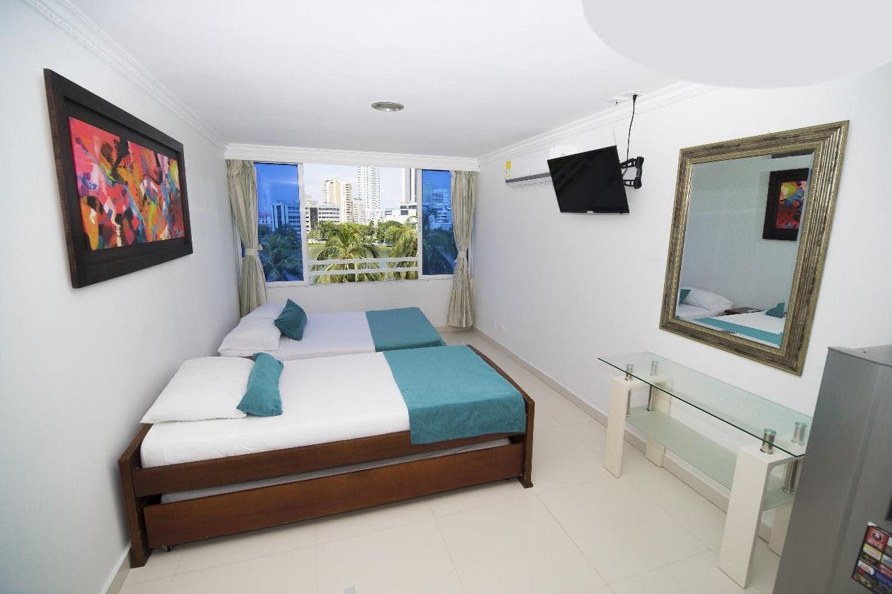 EC-AL APARTAESTUDIO CERCA AL MAR CON AIRE ACONDICIONADO WIFi Y PISCINA