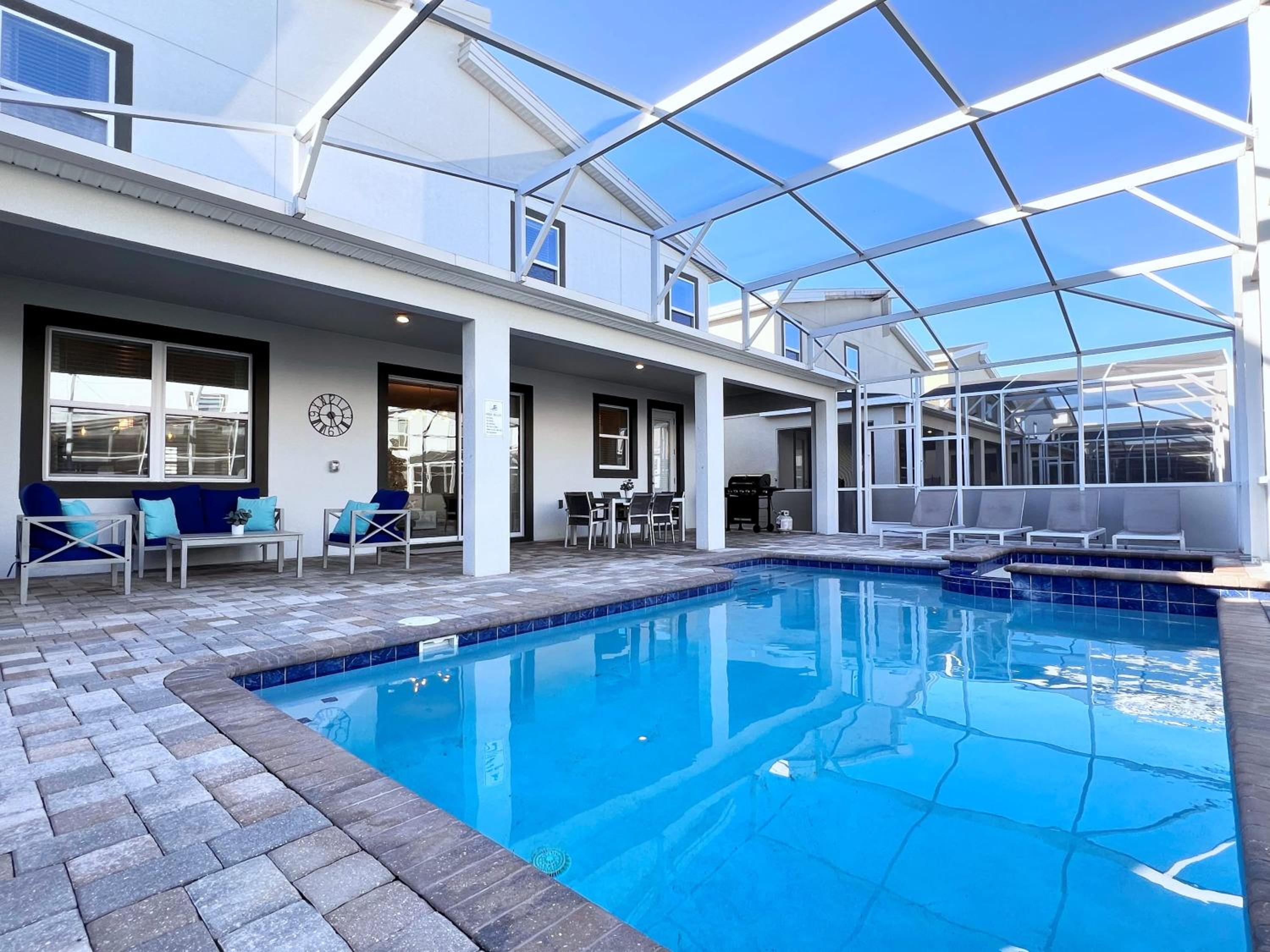 Stunning 9 Bed Pool Home with Game Room-811SS view 2