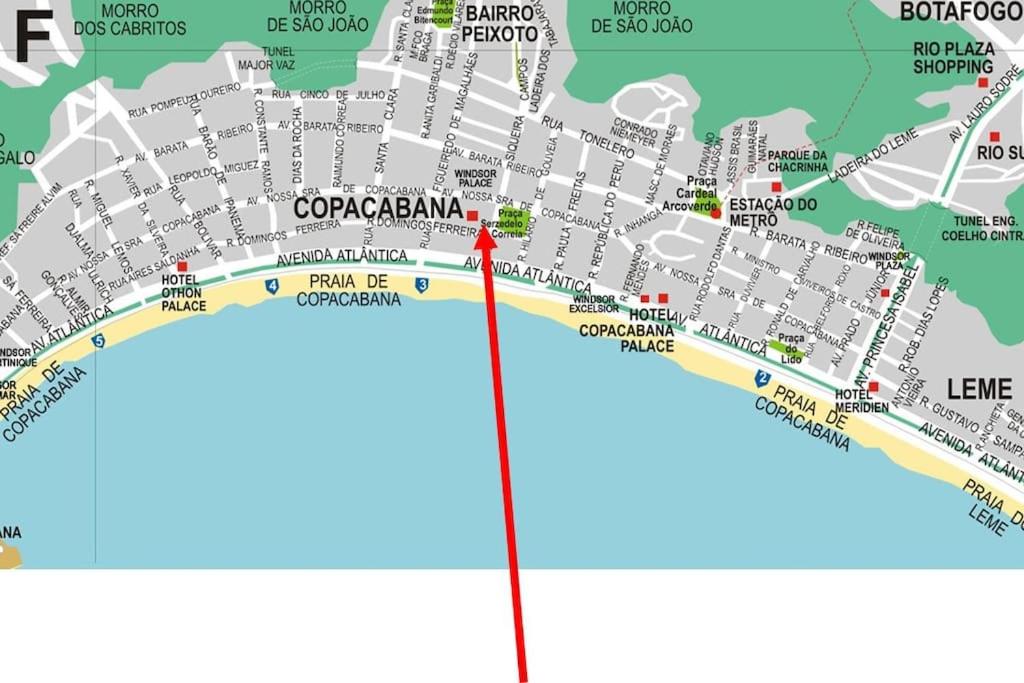 COPACABANA PERTO DA PRAIA-2 quartos-120m2-Térreo-200m metrô