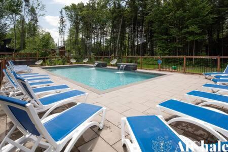 Archibald - Cozy avec spa, sauna, piscine