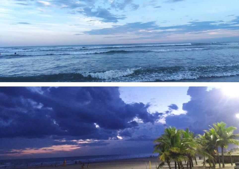 Apartamento de frente para o mar Praia Grande.